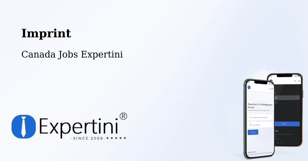 Imprint – Innisfil - Canada Jobs Expertini